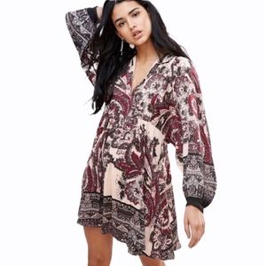 Free People | Long Sleeve Mini Dress